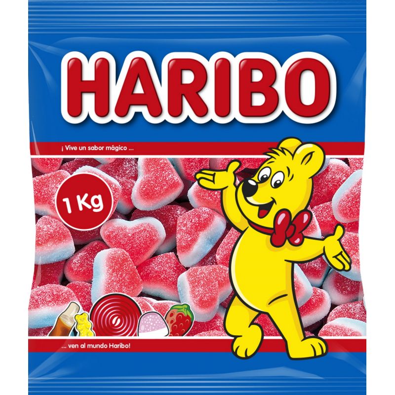 HARIBO CORAZONES SIN GLUTEN 1 KG