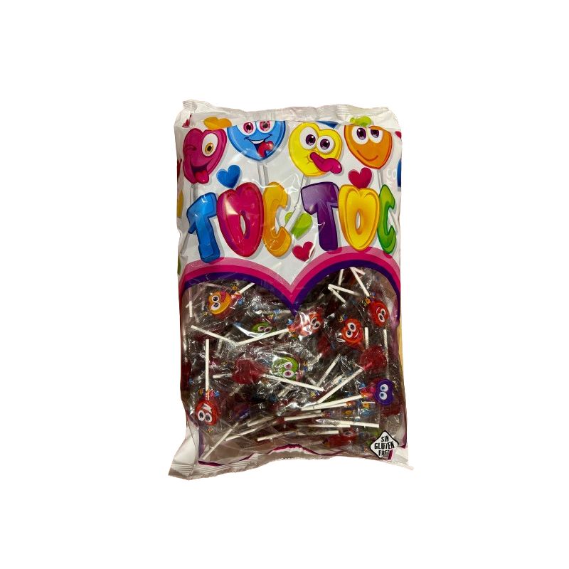 PIRULETAS CORAZON TOC TOC CEREZA 200 UND