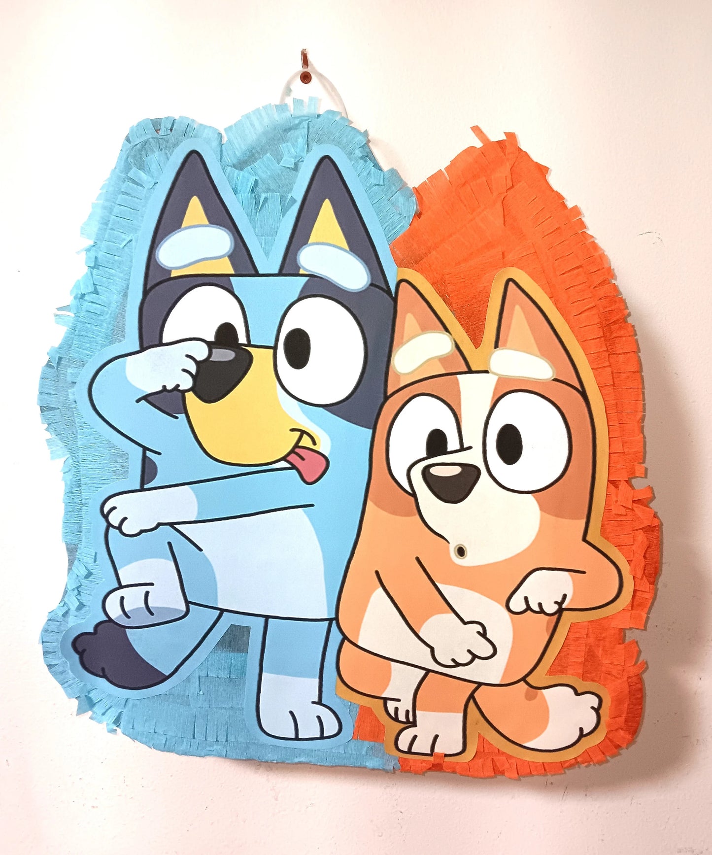 PIÑATA BLUEY Y BINGO