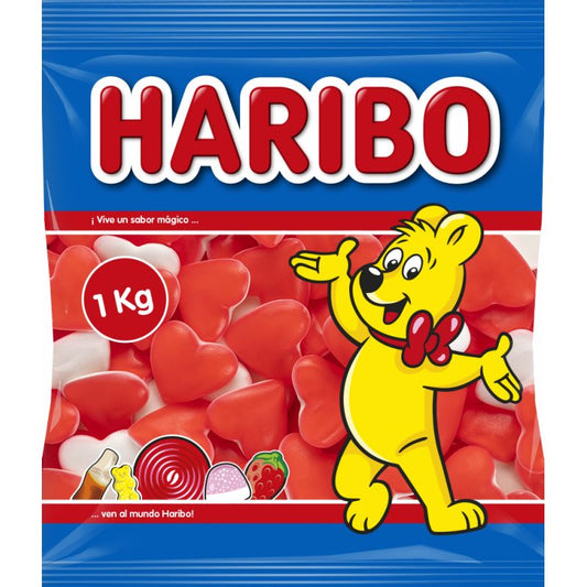 HARIBO CORAZON ESPONJOSO 1 KG