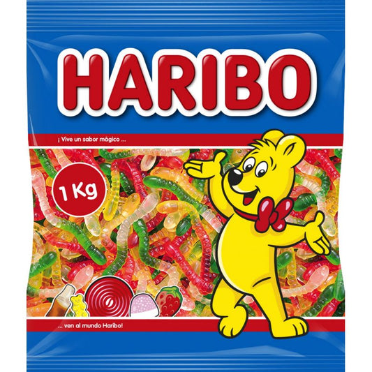 HARIBO GUSANO BRILLO 1 KG