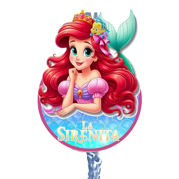 PIÑATA LA SIRENITA ARIEL